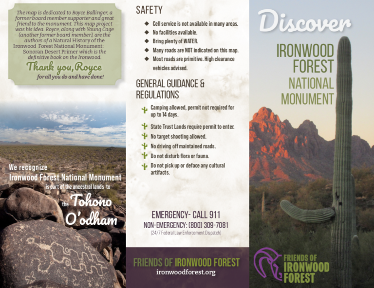 Map and Directions Friends of Ironwood Forest